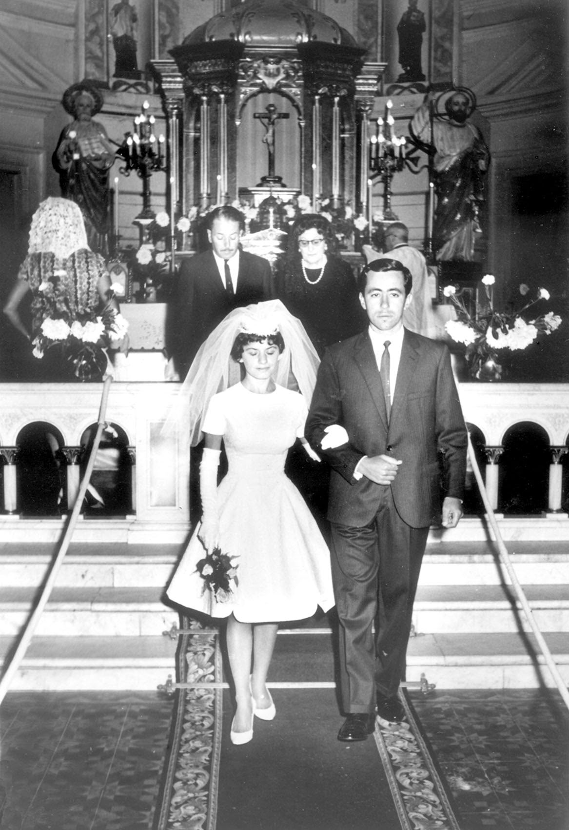Casamiento de Hugo y Tere, 1964